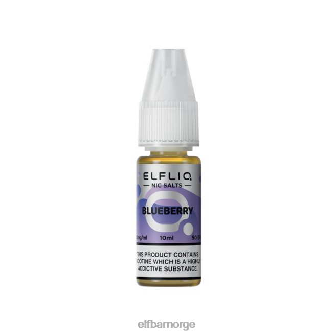 elfbar elfliq blåbær nic salter - 10ml-10 mg/ml 86L26215