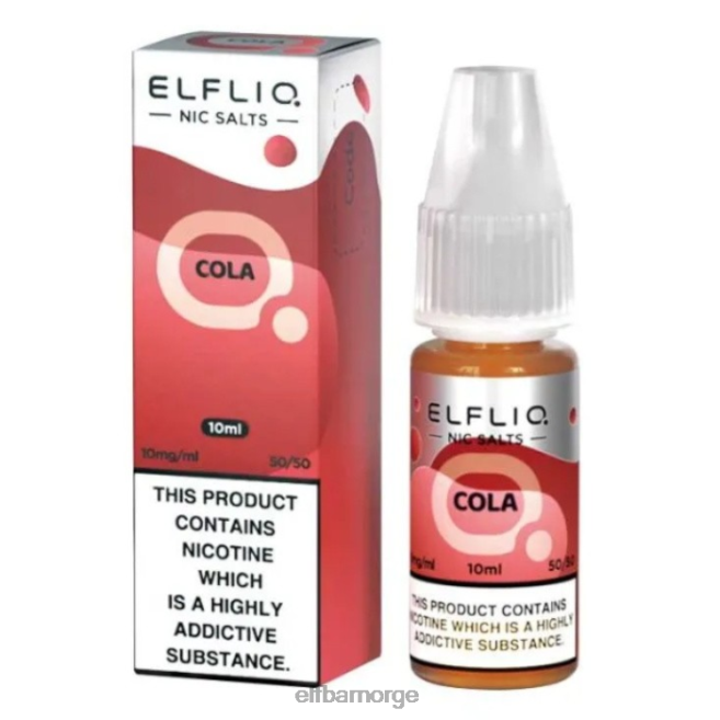 elfbar elfliq nic salter - cola - 10ml-10 mg/ml 86L26194