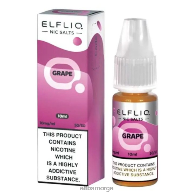 elfbar elfliq nic salter - drue - 10ml-10 mg/ml 86L26191