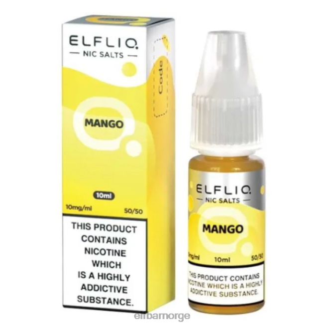 elfbar elfliq nic salter - mango - 10ml-10 mg/ml 86L26188