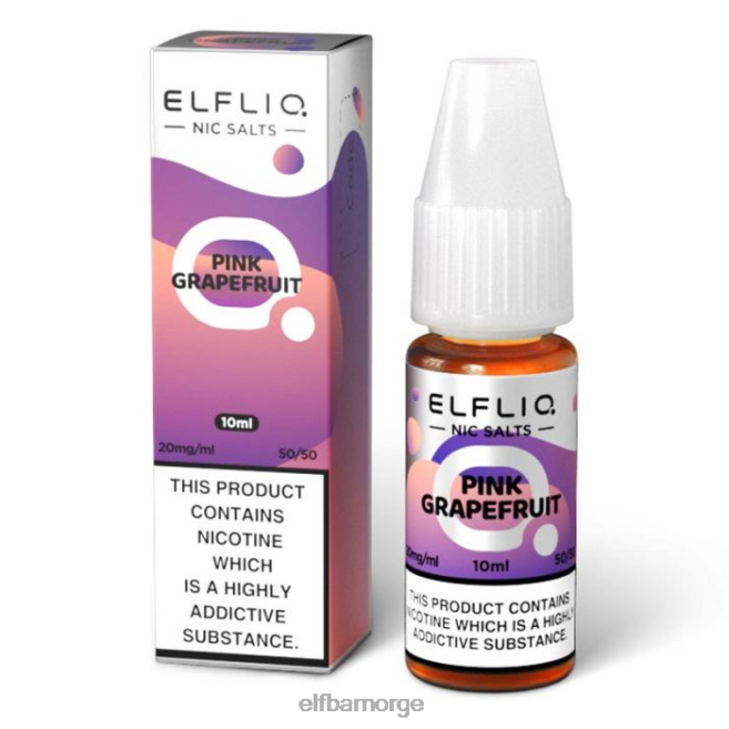 elfbar elfliq rosa grapefrukt nic salter - 10ml-5mg 86L26201