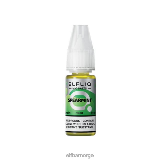 elfbar elfliq spearmint nic salter - 10ml-10 mg/ml 86L26207