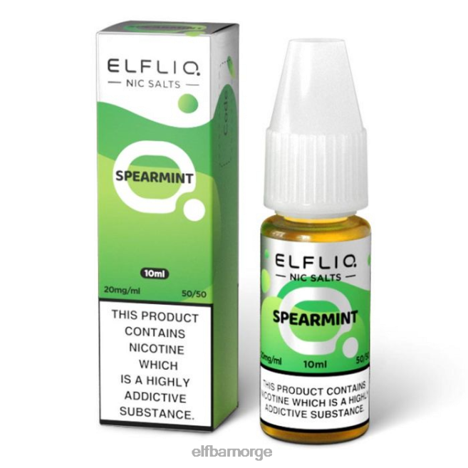 elfbar elfliq spearmint nic salter - 10ml-5mg 86L26206