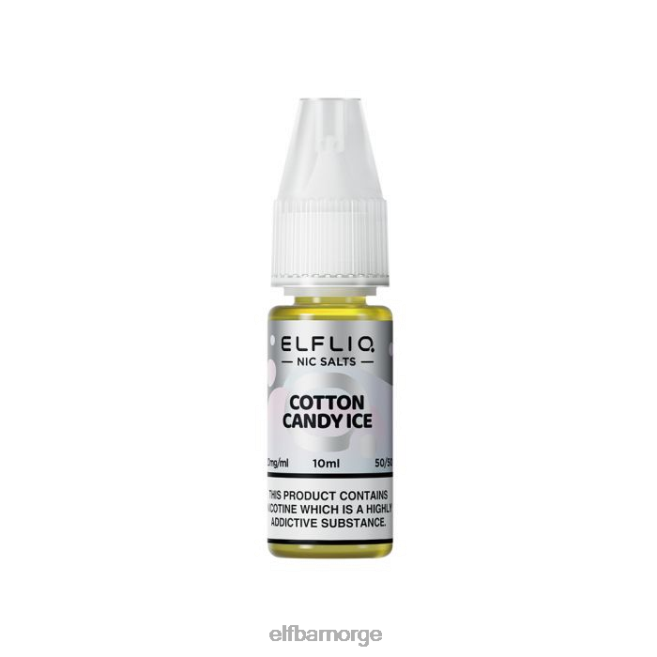 elfbar elfliq sukkerspinn isnic salter - 10ml-10 mg/ml 86L26213