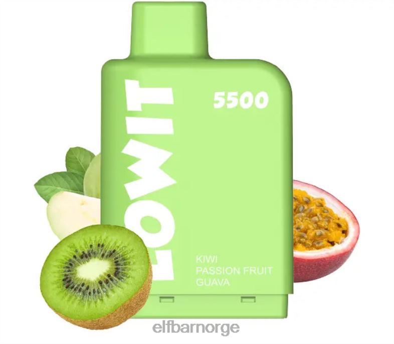 kiwi pasjonsfrukt guava