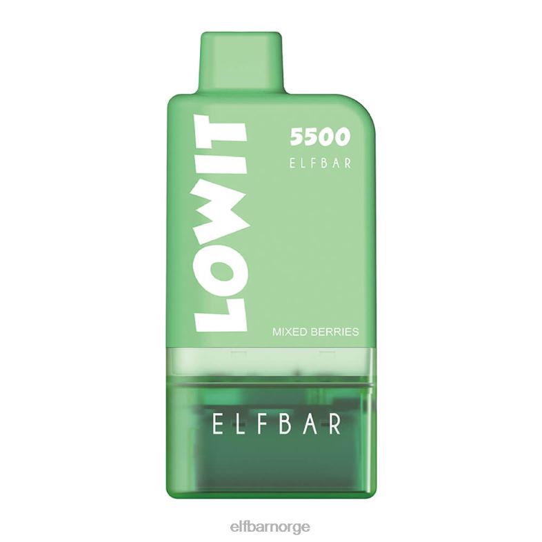 ELFBAR forhåndsfylt pod kit lowit 5500 2%nic blandede bær X4424129