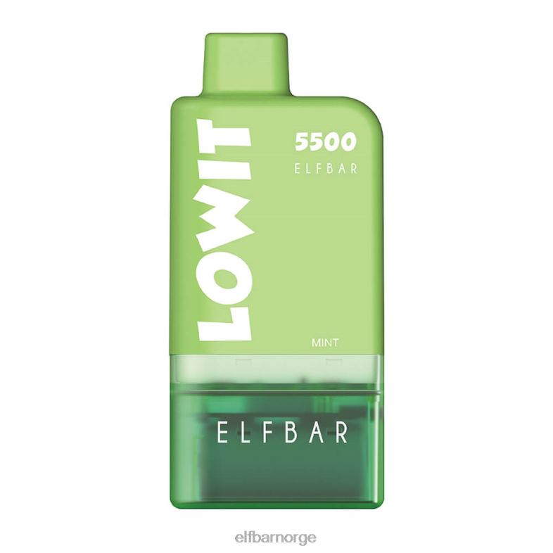 ELFBAR forhåndsfylt pod kit lowit 5500 2%nic mynte X4424127