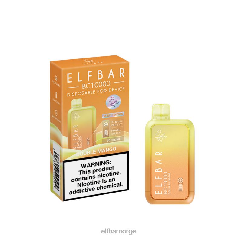 ELFBAR beste smaken engangs vape bc10000 toppsalg dobbel mango X442411