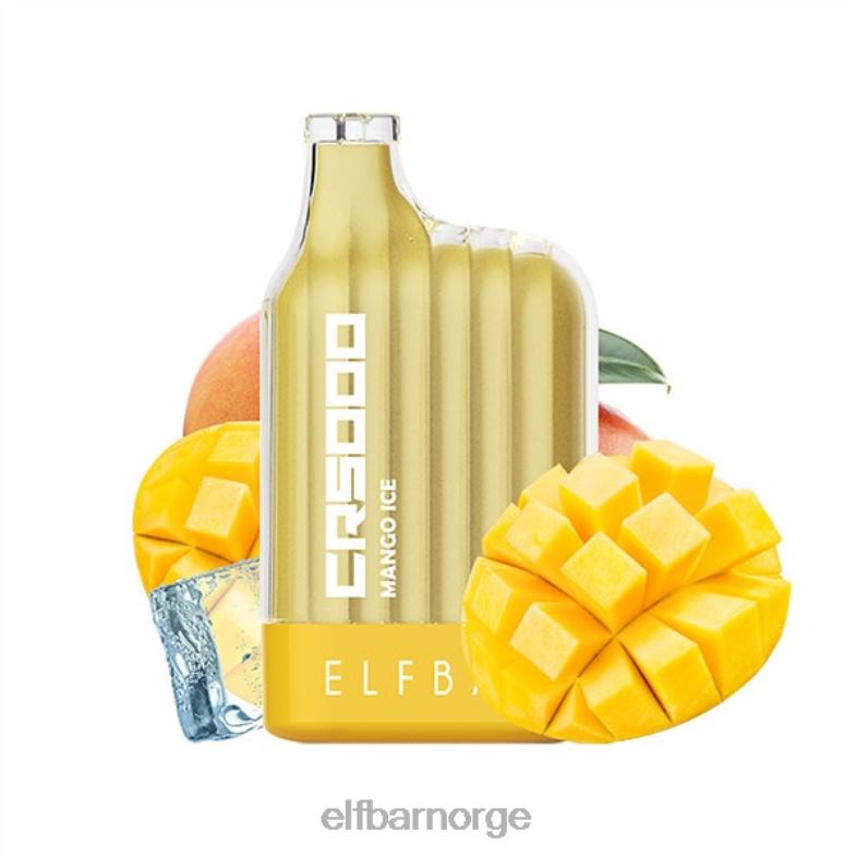 ELFBAR beste smaken engangs vape cr5000 isserien mango is X442422