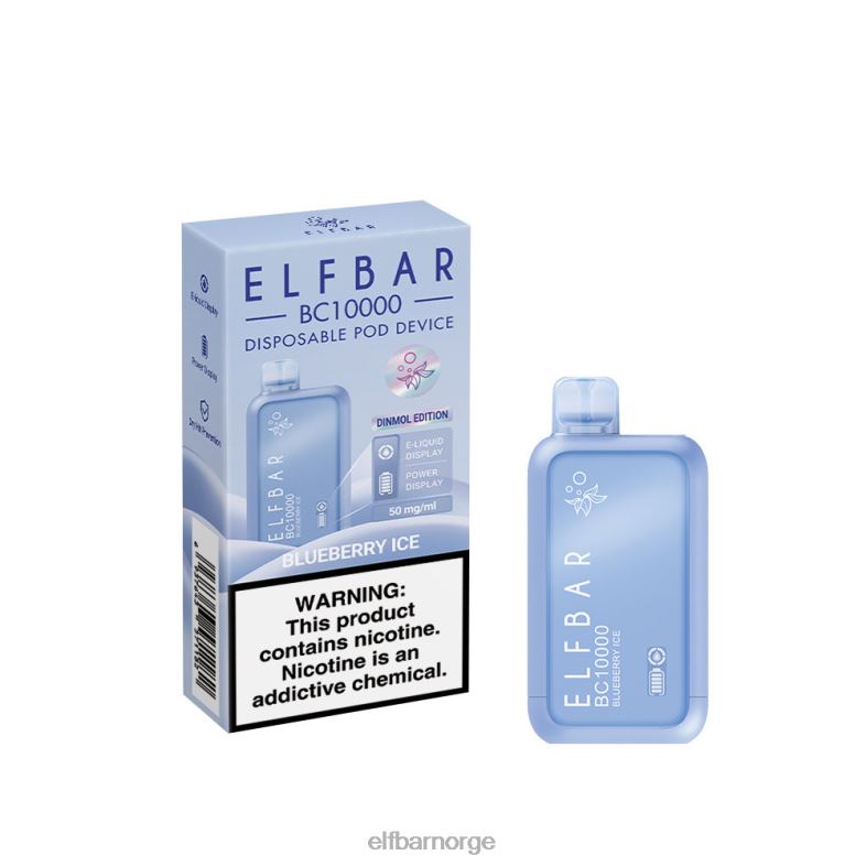 ELFBAR disponibel vape ny bc10000 10000puffs blåbæris X442450