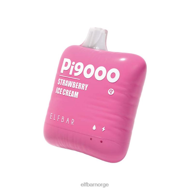 ELFBAR pi9000 engangs vape 9000 puffs jordbær iskrem X4424119