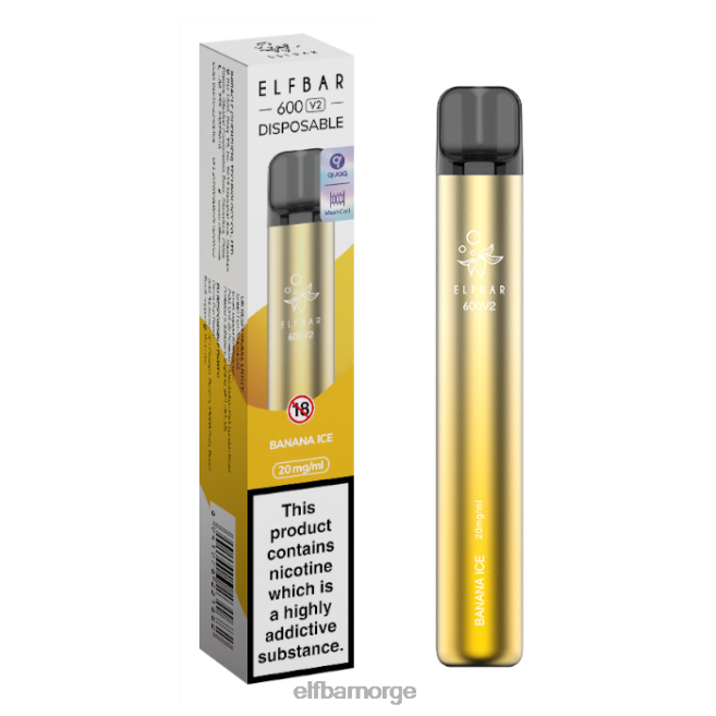 elfbar 600v2 engangsvape - 20mg 86L269 bananis